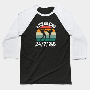 Kickboxing 24/7 Baseball T-Shirt